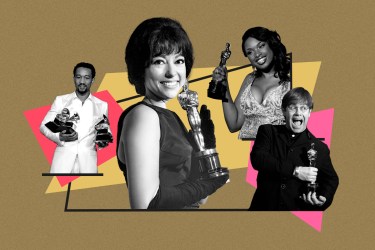 John Legend, Rita Moreno, Jennifer Hudson, Elton John