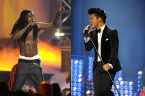 Lil' Wayne and Bruno Mars
