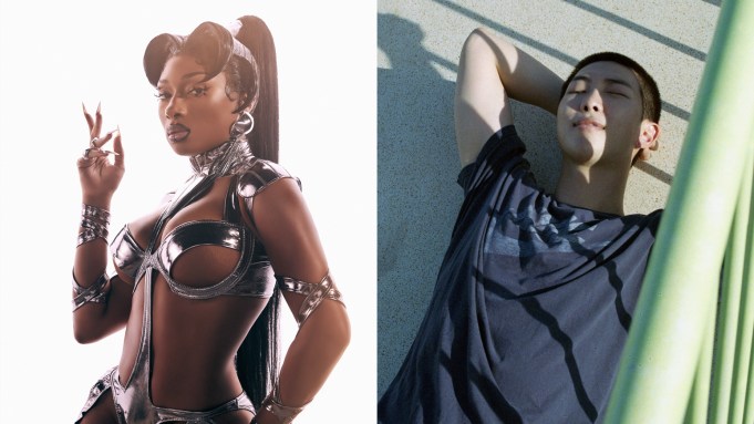 Megan Thee Stallion and RM